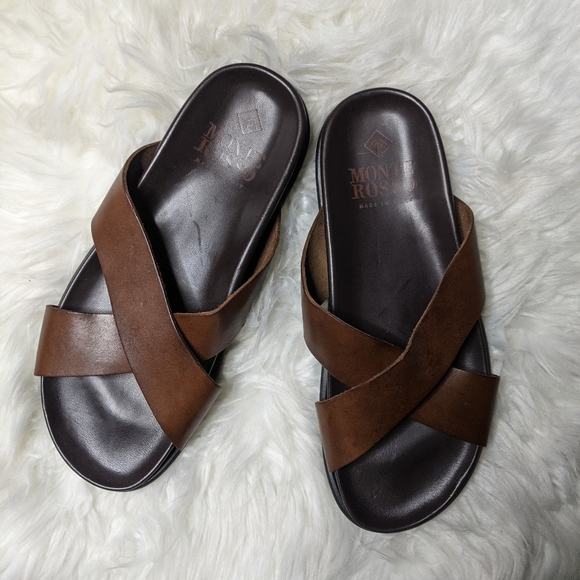 Monte Rosso Italian leather sandals - Picture 8 of 8